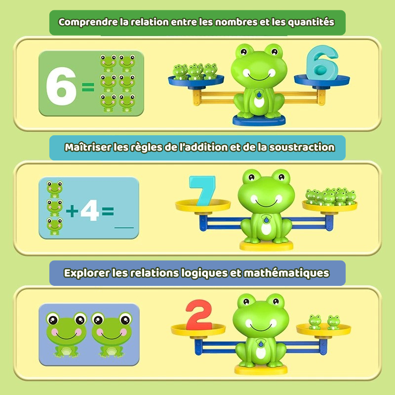 Balance à chiffre - Apprends à compter !