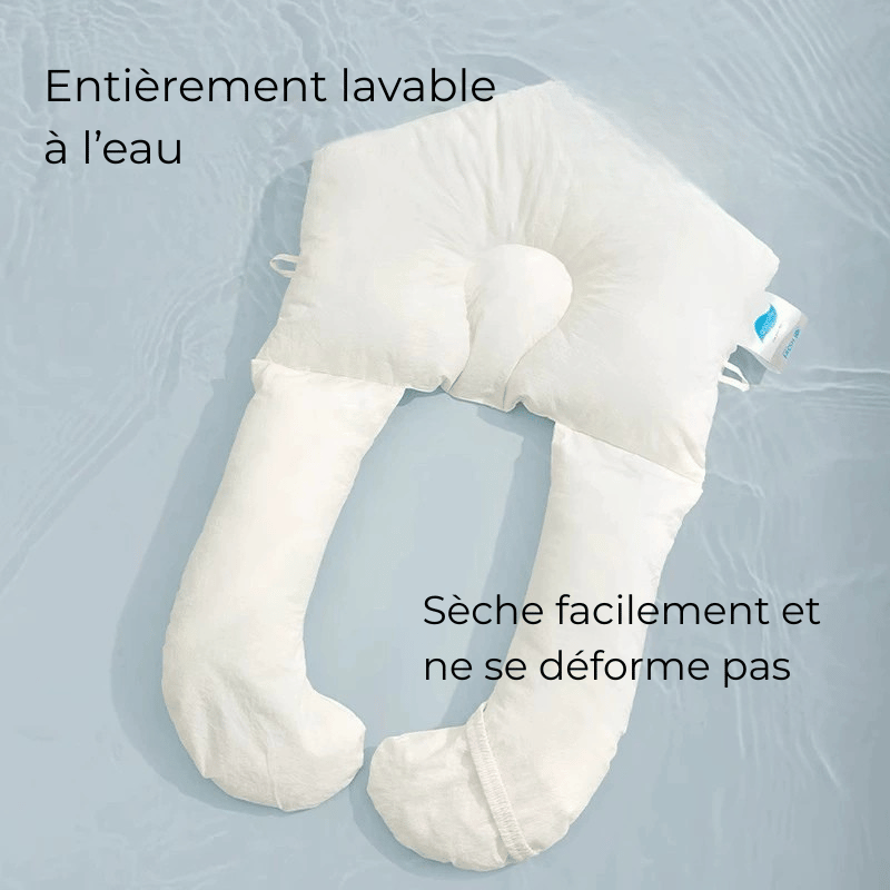 Câlinou® - Le Coussin Reposant "Bras de Maman"