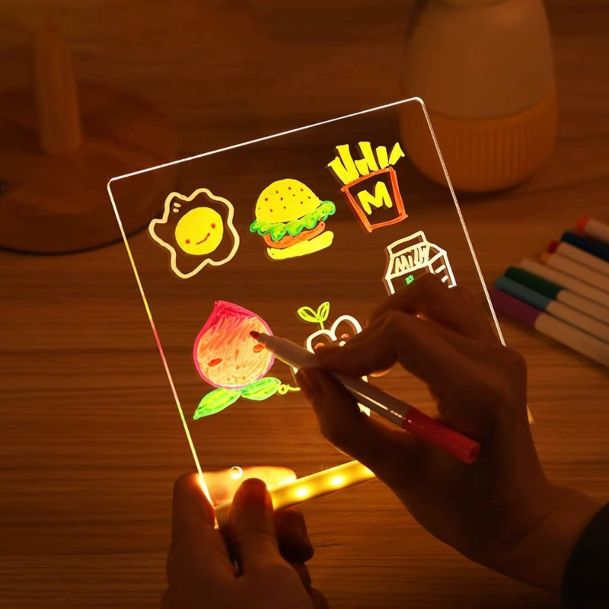 Tableau à dessin lumineux (LED)