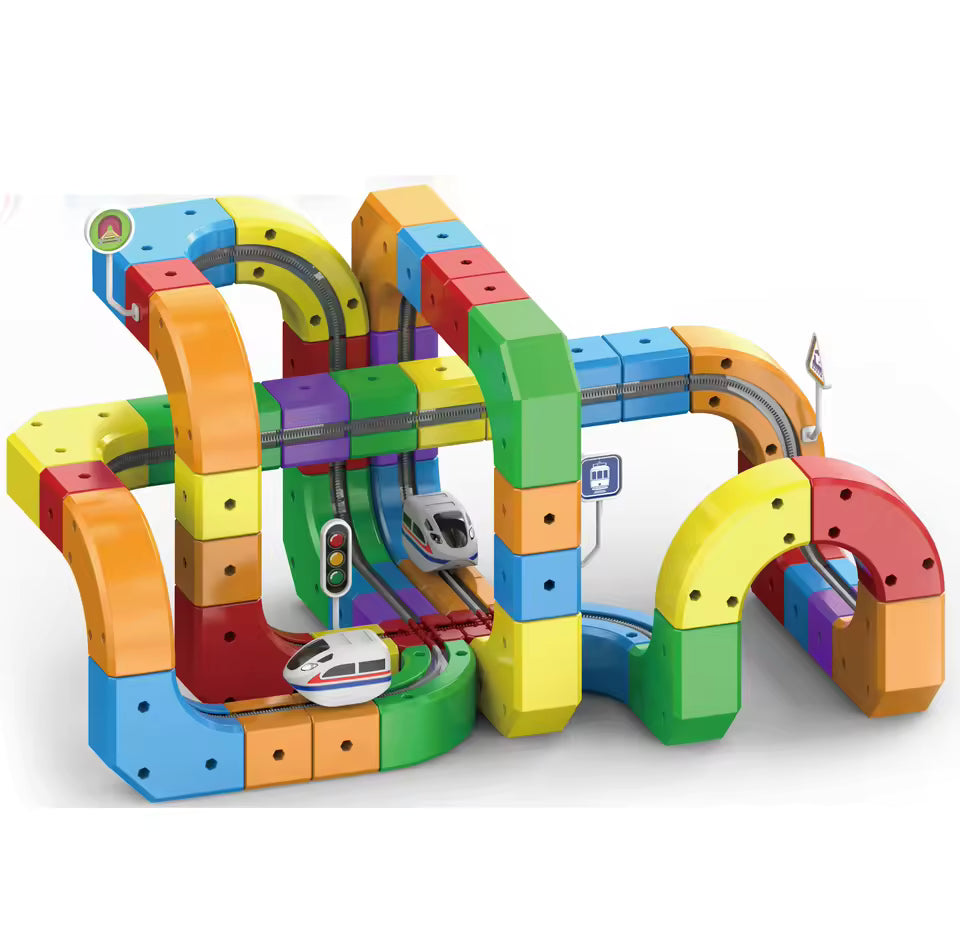 CubiTrain - Le Circuit 3D Magnétique