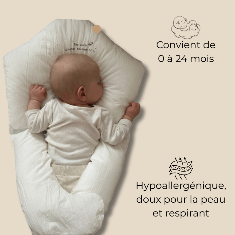 Câlinou® - Le Coussin Reposant "Bras de Maman"