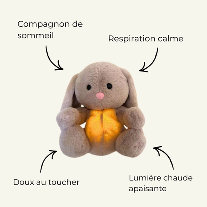 Huggy® - Le doudou du sommeil qui respire 💤