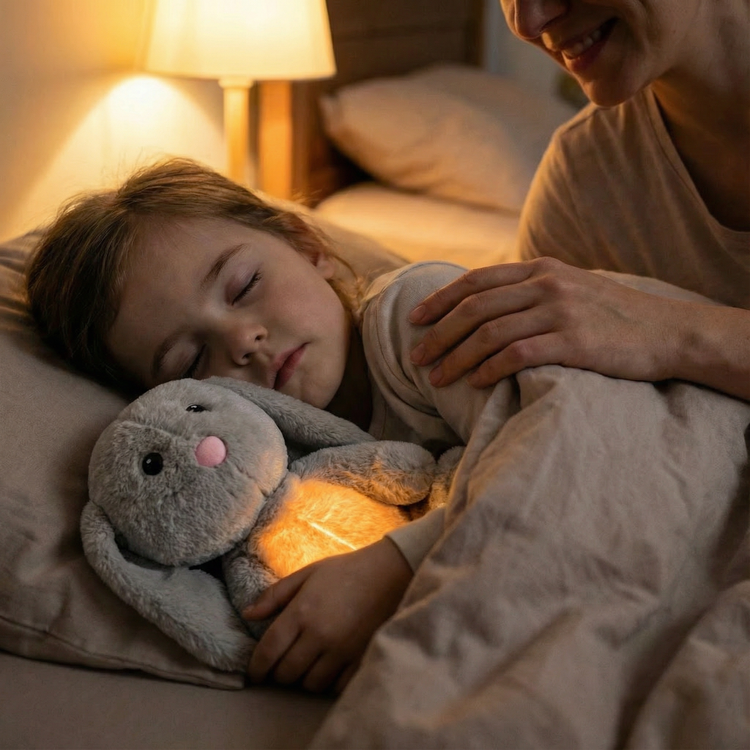 Huggy® - Le doudou du sommeil qui respire 💤